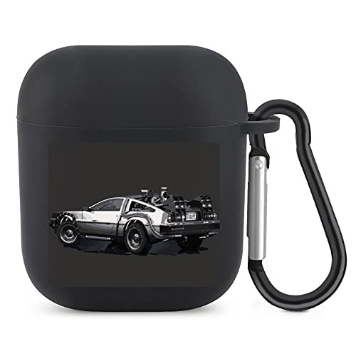 Band Movie Music  and  Ba to The Future Delorean Cars Cult Movies Classic Case for irpods 1/2 Generation Bluetooth Headset