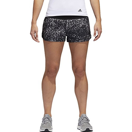 adidas Women's Supernova Glide Print Shorts Black X-Large 2