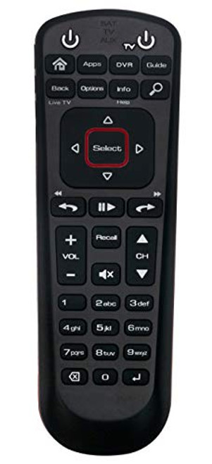 AULCMEET Replacement Remote Control Compatible with Dish Network Remote 52.0 with SAT TV AUX 3 Modes