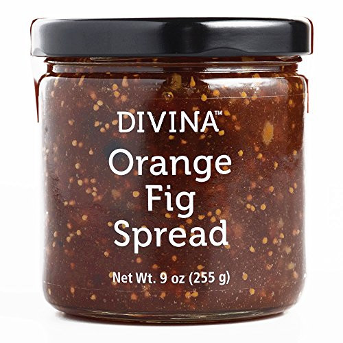 Divina Orange Fig Spread 9 oz each -3 Items Per Order, not per case-