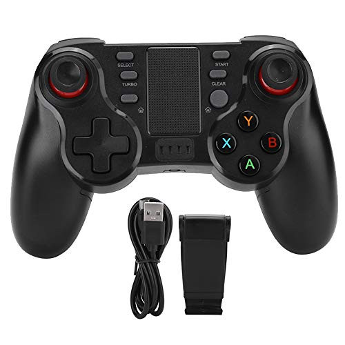 Wireless Game Controller, Dual Analogue Joystick Gamepad, Direct Connection Bluetooth Game Handle for Android Phone Game Joystick for iOS Mobile Gaming Controller for Tablet/Computer/TV Box