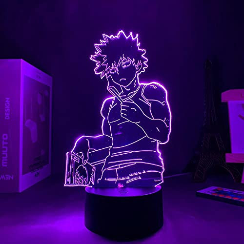 Anime Lamp Bakugo Manga My Hero Academia for Bedroom Decor Birthday Gift Manga Gadget My Hero Academia Katsuki Bakugo-Remote Control