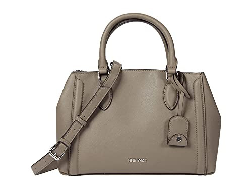 Nine West Colby Satchel Greystone One Size