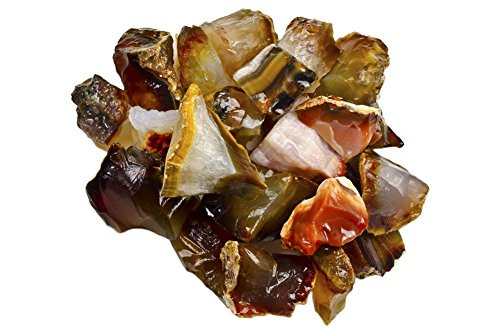 Hypnotic Gems Materials: 1 lb Bulk Rough Carnelian Stones from Madagascar - Raw Natural Crystals for Cabbing, Cutting, Lapidary, Tumbling, Polishing, Wire Wrapping, Wicca and Reiki Crystal Healing Hypnotic Gems Materials: 1 lb Bulk Rough Carnelian Stones from Madagascar - Raw Natural Crystals for Cabbing, Cutting, Lapidary, Tumbling, Polishing, Wire Wrapping, Wicca and Reiki Crystal Healing