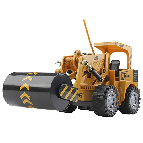 heaven2017 Wireless Remote Control RC Excavator Engineering Vehicle Construction Kids Toy Car Steam Roller