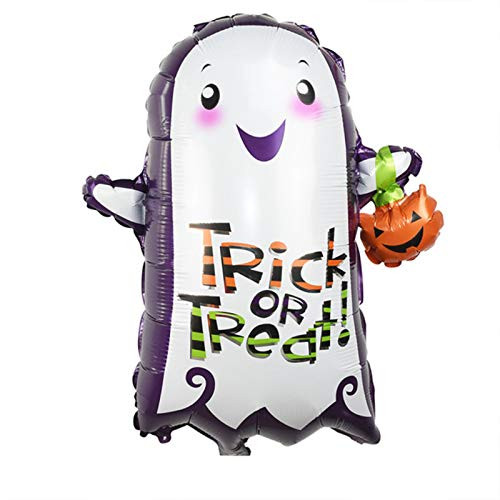 OPKLNM Halloween Pumpkin Ghost Spider Bat Skull Shape Foil Balloon Halloween Party Kids Favor Supplies Helium Globos Decoration OPKLNM Halloween Pumpkin Ghost Spider Bat Skull Shape Foil Balloon Halloween Party Kids Favor Supplies Helium Globos Decoration