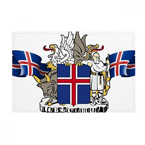 DIYthinker Norway National Emblem Country Symbol Ground Mat Non Slip Floor Bathroom Door Rug Carpet