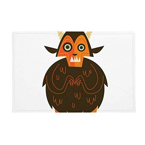 DIYthinker Ghost Fear Halloween Corpse Ground Mat Non Slip Floor Bathroom Door Rug Carpet
