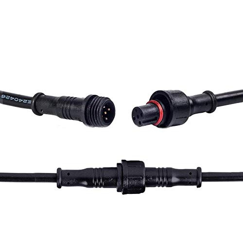 MKCUXC LHM 5 Pin 2A Waterproof Male Female Extension Cable Wire Connector for RGBW LED Strip Light -J- -Color : 100cm-