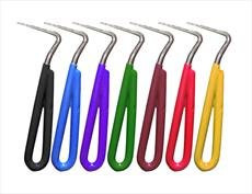 The Saddlery Shop Vinyl Handle Hoof Pick - Pink