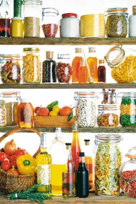 HUGE LAMINATED / ENCAPSULATED Kitchen Decoration Full Kitchen Cupboard POSTER measures 36 x 24 inches -91.5 x 61cm- HUGE LAMINATED / ENCAPSULATED Kitchen Decoration Full Kitchen Cupboard POSTER measures 36 x 24 inches -91.5 x 61cm-