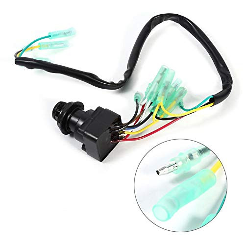 Keenso Ignition Main Switch Assy Keenso Remote Control Box Ignition Switch/Main Switch Assy Outboard Motors for Yamaha Outboard Motor Control Box