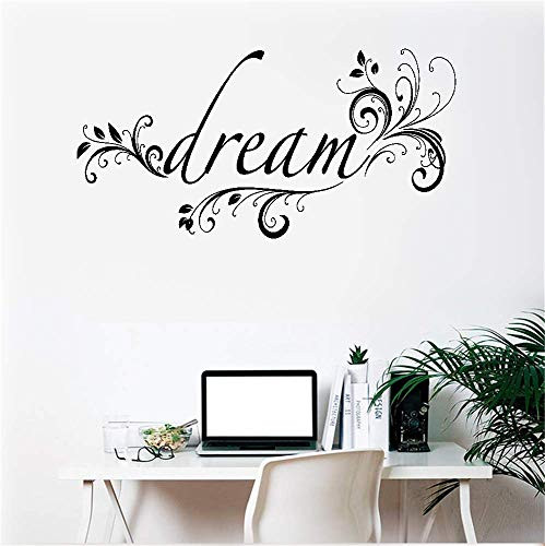 Yasrt Wall Sticker Mural Art Decal Removable Vinyl Decal Art Mural Home Decor Dream for Bedroom Nursery Kids Room Home Decor