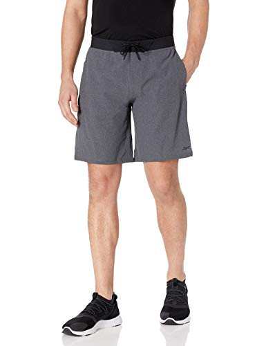 Reebok Training Supply Epic Short, Dark Grey Heather, XX-Large