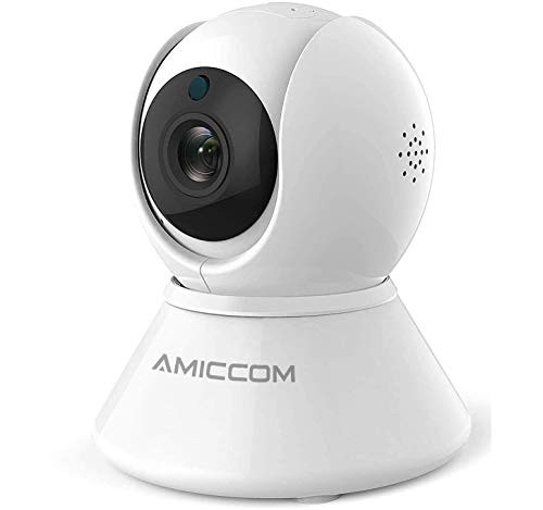 Wireless Security Camera, WiFi Camera Indoor Home 1080p HD Pan/Tilt/Zoom Cam Pan Wi-Fi Smart IP Camera for Baby/Pet/Nanny, Motion Detection, 2 Way Audio Night Vision