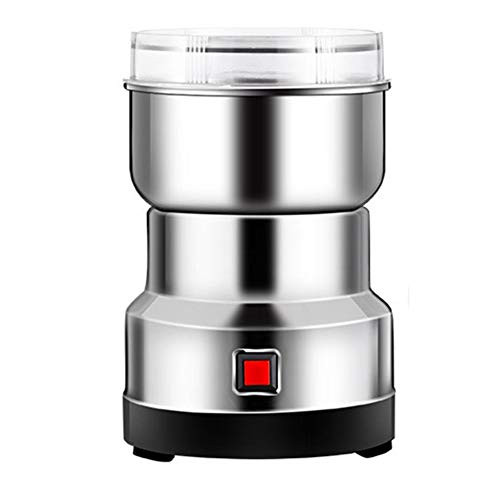 Multifunction Smash Machine,Coffee Bean Grinder, Electric Cereals Grain Grinder, Mill Spice Herb Grinding Machine Tool,Household Small Grinder,for Nut Coffee Bean Spice Grinding Blue and Silver Multifunction Smash Machine,Coffee Bean Grinder, Electric Cereals Grain Grinder, Mill Spice Herb Grinding Machine Tool,Household Small Grinder,for Nut Coffee Bean Spice Grinding Blue and Silver