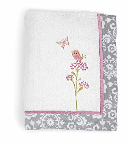 Just Born Plush Blanket, Pink