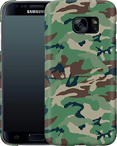 Smartphone Mobile Phone Case Green and Brown Camo Samsung Galaxy S7