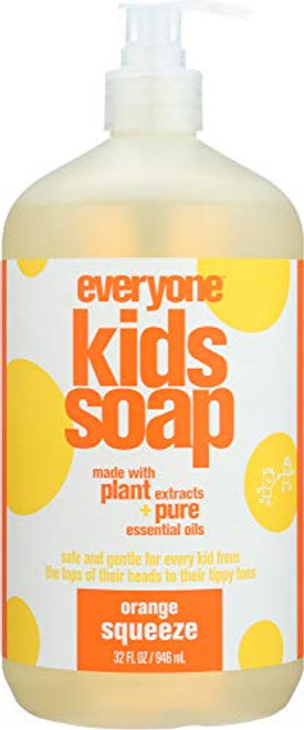 everyone -NOT A CASE- for Kids 3-in-1 Orange Squeeze Soap