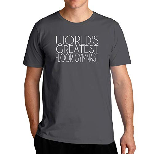 Eddany World's Greatest Floor Gymnast 2 T-Shirt Dark Silver