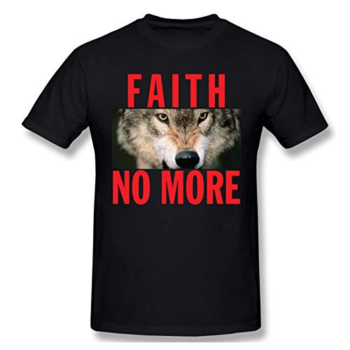 Faith No More Men T Shirt Round Neck Fashion Summer Tops Short Sleeve Tee Shirt Black