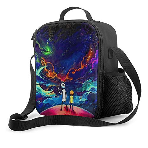 Insulated Lunch Bag Ri-ck N Mo-r-ty Lunch Box Handbag Snack Dinner Tote School Work Picnic Thermal Carrying Gourmet Lunch Container Organizer for Kids, Girls, Boys and Women Original Lunch Boxs Insulated Lunch Bag Ri-ck N Mo-r-ty Lunch Box Handbag Snack Dinner Tote School Work Picnic Thermal Carrying Gourmet Lunch Container Organizer for Kids, Girls, Boys and Women Original Lunch Boxs