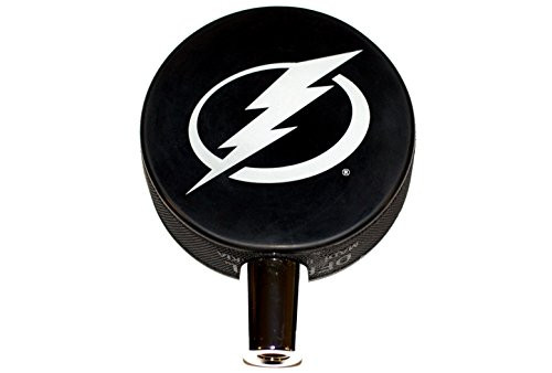 EBINGERS PLACE Tampa Bay Ligtning Basic Logo Hockey NHL Puck Beer Tap Handle