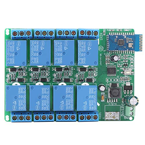 Operating Current 8 Channel Bluetooth 4.0 Remote Control Relay Board DC 5V 1A Wireless Remote Control Switch Relay Electrical for Android Phone