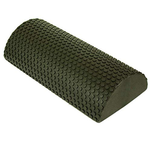 VIPELE High Density EVA Foam Roller for Muscle Restoration, Massage Therapy, Sport Recovery, and Physical Therapy. 6" x 12", Half-Round -Black- VIPELE High Density EVA Foam Roller for Muscle Restoration, Massage Therapy, Sport Recovery, and Physical Therapy. 6" x 12", Half-Round -Black-