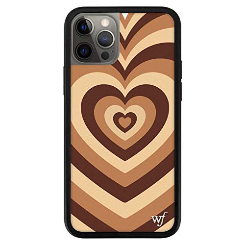 Wildflower Limited Edition Cases Compatible with iPhone 12 Pro Max -Coffee Hearts-