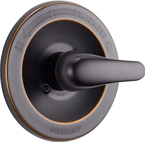Peerless Single-Function Shower Handle Valve Trim Kit, Oil-Rubbed Bronze PTT188730-OB -Valve Not Included-
