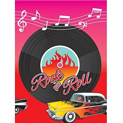 50's Party Table Cover, 54" x 102"