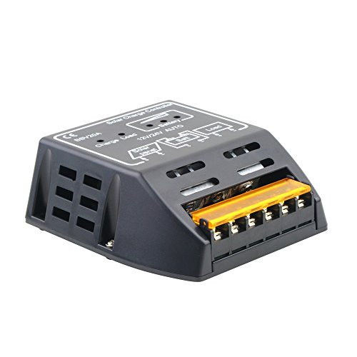 Classier 20A 12V/24V Solar Panel Charge Controller Battery Regulator Safe Protection