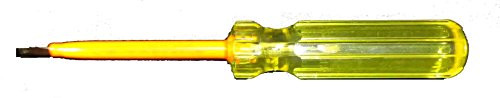 Insulated 1/8" x 6" Cabinet Tip Screwdriver