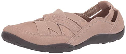 Clarks Women's Haley Rose Loafer Flat, Sand Suede, 90 W US
