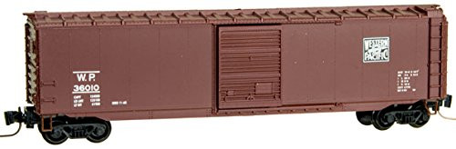 Micro-Trains MTL Z-Scale 50' Box Car Western Pacific/WP/Brown/Small Logo 36010