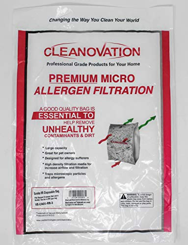 Eureka RR Vacuum Cleaner Bags, 9-Pack, Replacement Bag for Omega Upright, Ultra, Boss Smart, 4870, 4874, 4875, 61115, Premium Micro Allergen Filtration