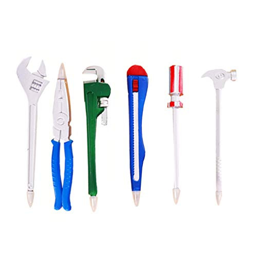 NUOBESTY 6Pcs Novelty Tool Ballpoint Pens Ink Pens Writing Ballpoint Pens for Kids Adults School Office Gift Supply NUOBESTY 6Pcs Novelty Tool Ballpoint Pens Ink Pens Writing Ballpoint Pens for Kids Adults School Office Gift Supply