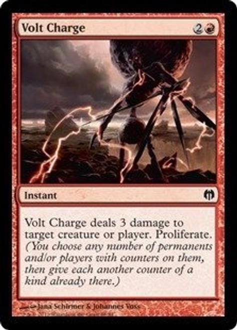 Magic The Gathering - Volt Charge - Duel Decks: Heroes vs Monsters Magic The Gathering - Volt Charge - Duel Decks: Heroes vs Monsters
