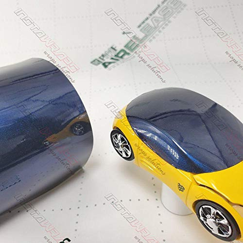 KPMF K75400 Gloss Blue/Black Iridescent | K75469 | Vinyl CAR WRAP Film -Sample 3in x 5in-