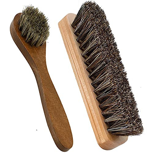 Horsehair Shoes Polish Brushes,Polish Dauber Applicators Shoe Shine kit,Shine Brush Shoe Care Applicators Horsehair Shoes Polish Brushes,Polish Dauber Applicators Shoe Shine kit,Shine Brush Shoe Care Applicators