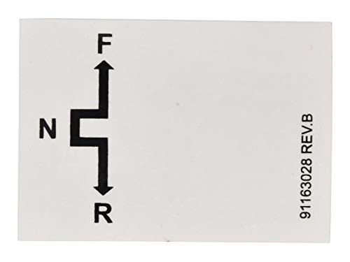 JLG OEM Part, 91163028, GRADALL Decal - Shifter