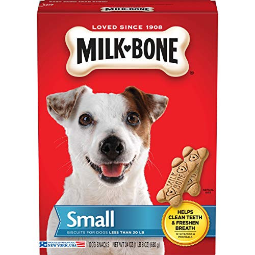 Milk-Bone Original Dog Treats Biscuits for Small Dogs, 24 Ounces