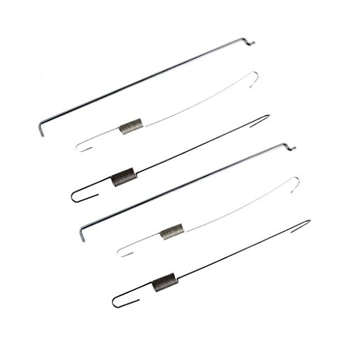 HURI 2sets Governor Rod Governor Speed Control Spring Governor Rod Fuel Throttle Return Spring fit for Gx140 Gx160 Gx200 5.5/6.5hp Engine Chinese Generator 168f Gasoline Engine