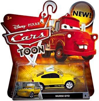 Disney Pixar Cars Toon Die-Cast #4 Nurse GTO 1:55 Scale