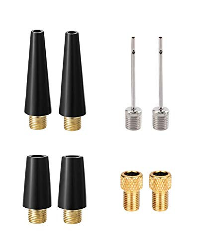 XIAOXG 8 Pcs Ball Pump Needle Set Needle Inflator Kit Needle Nozzle Adapter for inflatables, Sport Balls, and Bikes
