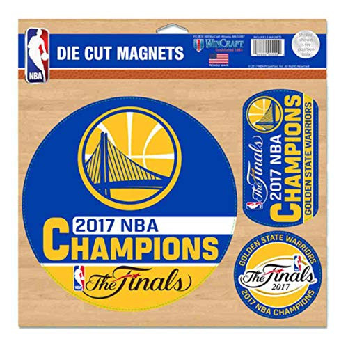 Wincraft Golden State Warriors 2017 NBA Finals Champions Vinyl Magnet Sheet Set Wincraft Golden State Warriors 2017 NBA Finals Champions Vinyl Magnet Sheet Set