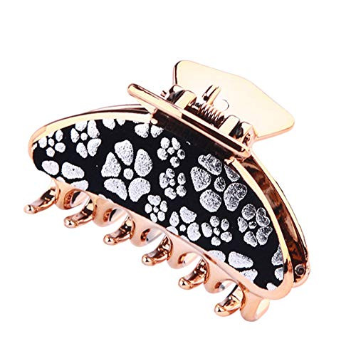 Hairpin, Women Flower Hair Claw Clip Clamp Hairpin Ponytail Holder Headwear Accessory - White Hairpin, Women Flower Hair Claw Clip Clamp Hairpin Ponytail Holder Headwear Accessory - White
