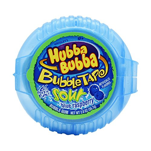 Hubba Bubba Bubble Tap Sour Blue Raspberry 6 Feet Gum 56.7gm Hubba Bubba Bubble Tap Sour Blue Raspberry 6 Feet Gum 56.7gm