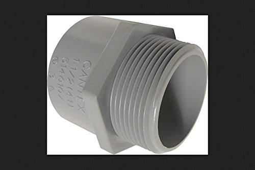 Cantex Pvc Male Terminal Adapter Threaded 1-1/4 " Ul Schedule 40